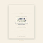Stuck in Therapy? — The Root Cause Workbook
