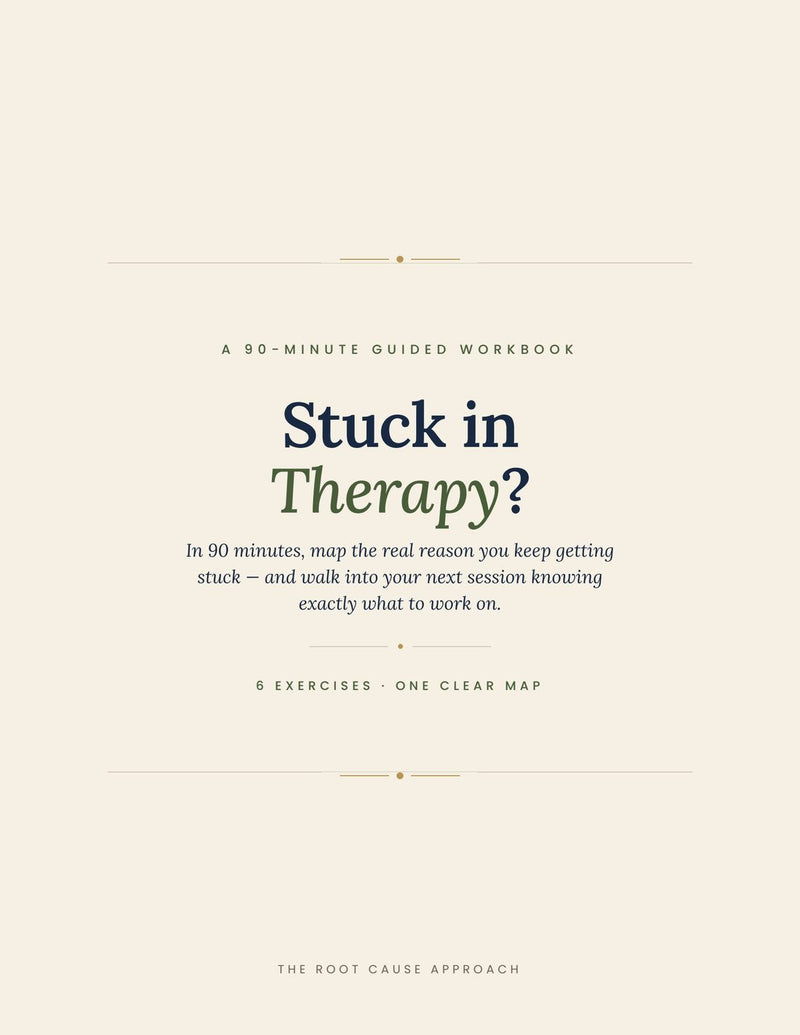 Stuck in Therapy? — The Root Cause Workbook